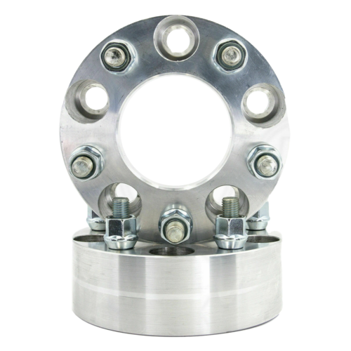 5x4.75 / 5x120.7 to 5x5.5 / 5x139.7 US Wheel Adapters 2.25" Thick 12x1.5 Stud x2